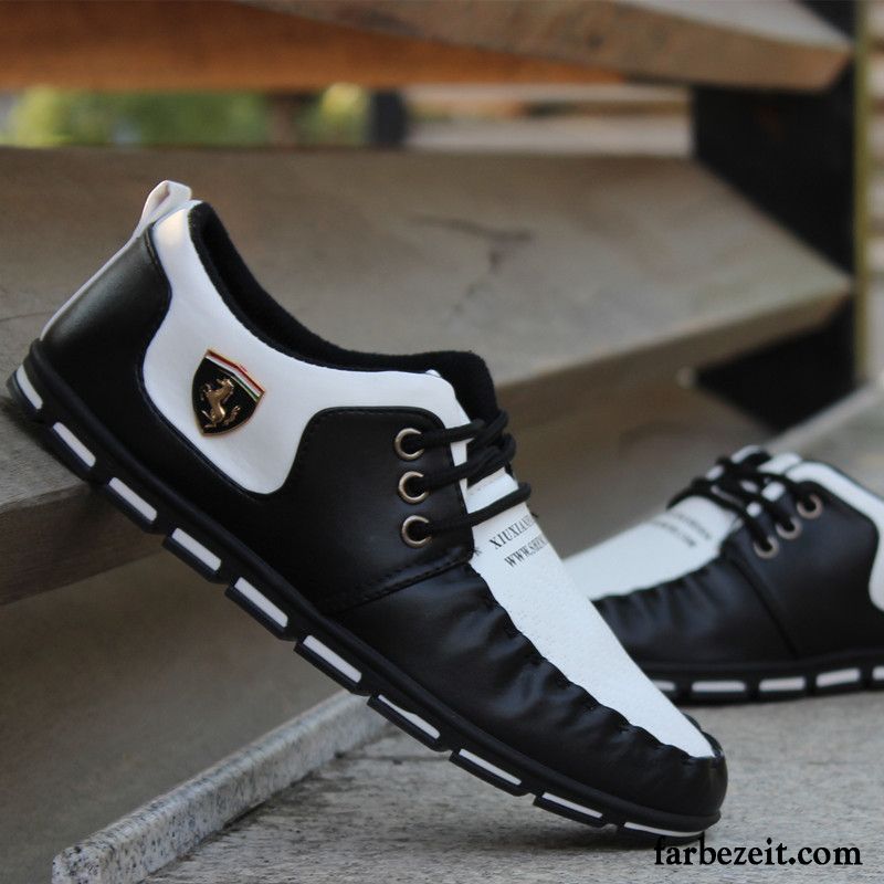 Für Männer Lederschue Herren Faul Casual Feder Schuhe Skaterschuhe Trend Halbschuhe Atmungsaktiv Kaufen