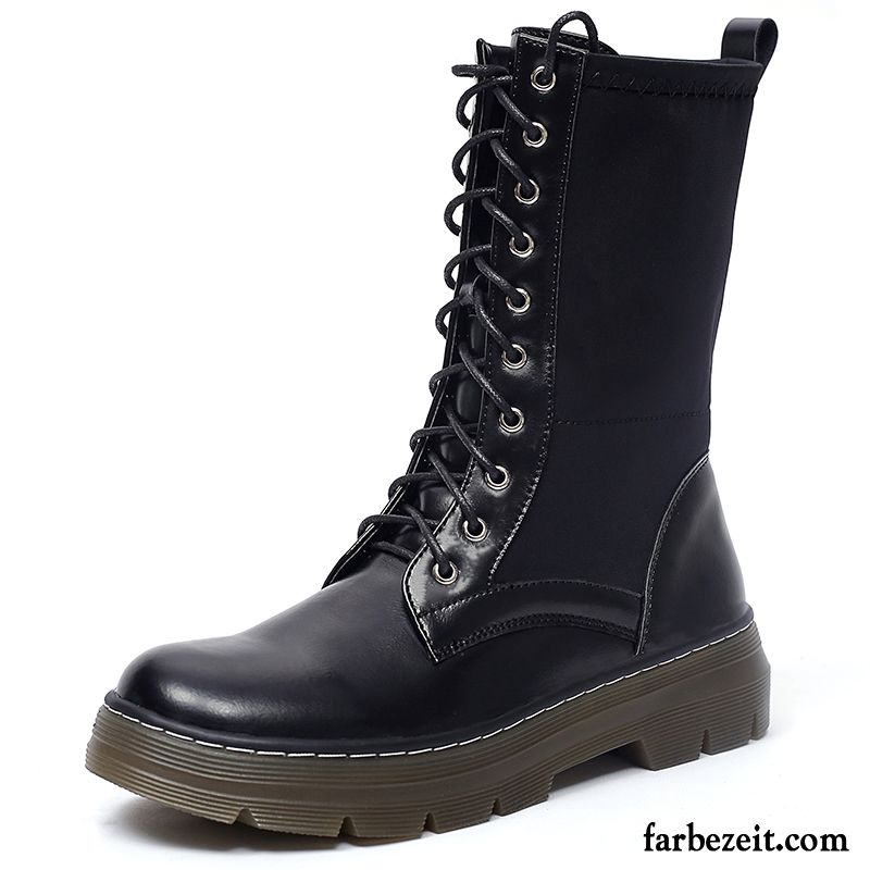 Stiefeletten Online Martin Stiehlt Winter Damen Langschaft Herbst Schnürung Neue England Dick Sale