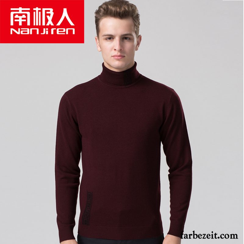 Strick Cardigan Männer Lange Ärmel Strickwaren Herbst Pullover Verdickung Rein Herren Winter Schlank Jugend Rabatt