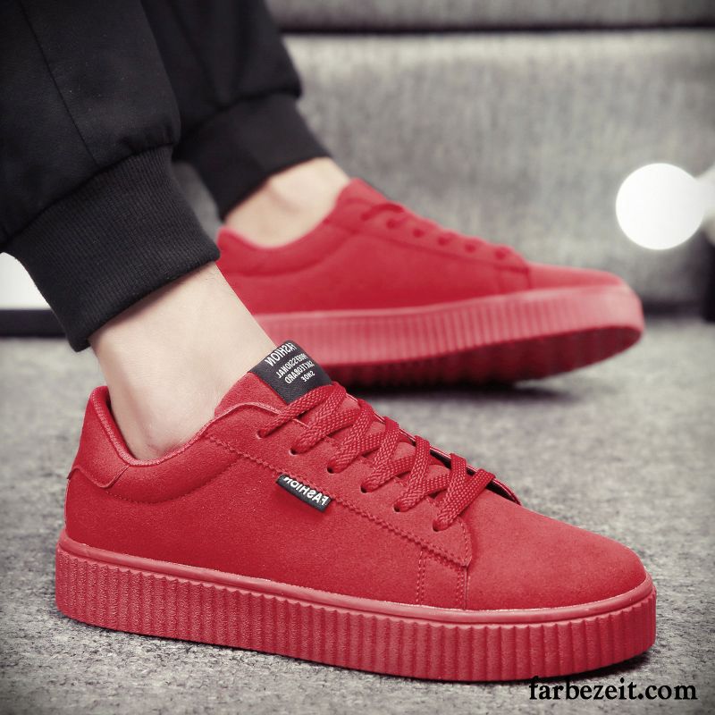 Turnschuhe Weiß Herren Tuch Schuhe Schüler Niedrig Teenager Skaterschuhe Trend Espadrille Casual Feder Allgleiches Billig