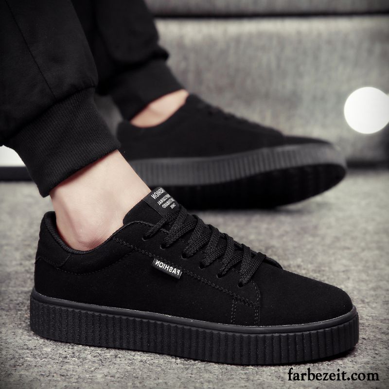 Turnschuhe Weiß Herren Tuch Schuhe Schüler Niedrig Teenager Skaterschuhe Trend Espadrille Casual Feder Allgleiches Billig