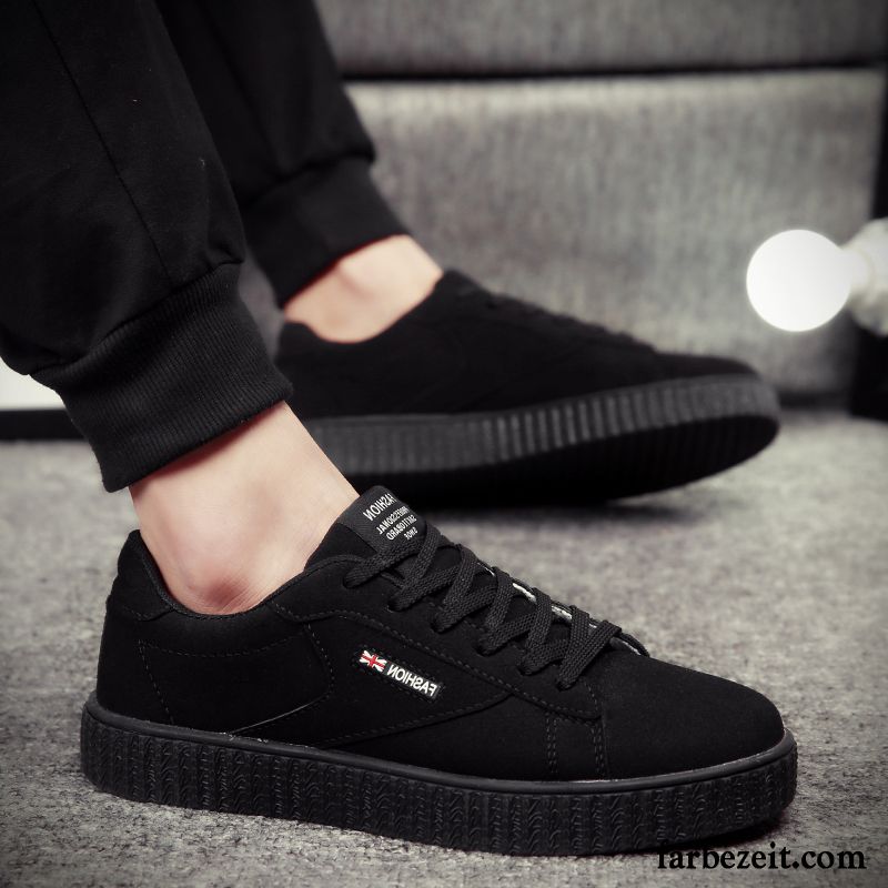 Turnschuhe Weiß Herren Tuch Schuhe Schüler Niedrig Teenager Skaterschuhe Trend Espadrille Casual Feder Allgleiches Billig