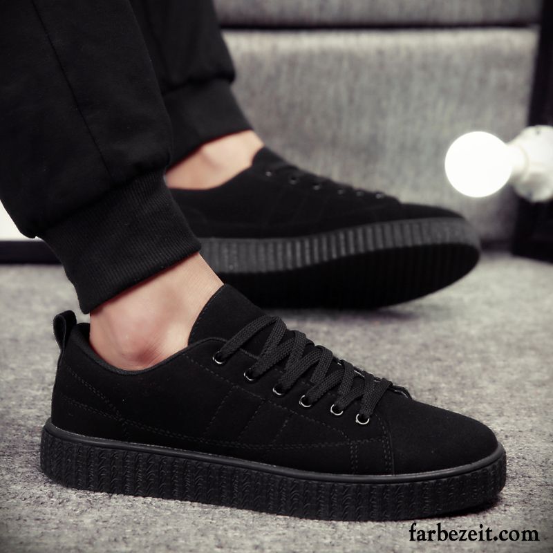 Turnschuhe Weiß Herren Tuch Schuhe Schüler Niedrig Teenager Skaterschuhe Trend Espadrille Casual Feder Allgleiches Billig