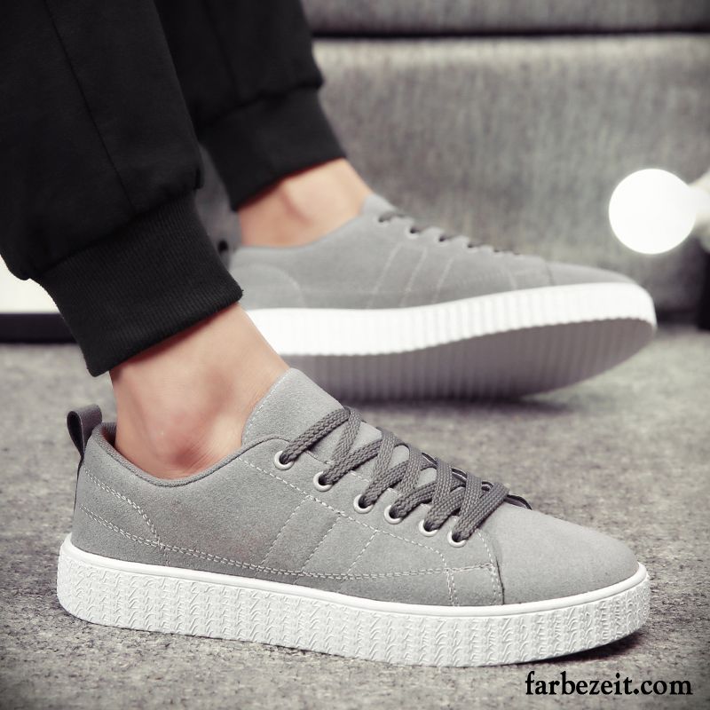 Turnschuhe Weiß Herren Tuch Schuhe Schüler Niedrig Teenager Skaterschuhe Trend Espadrille Casual Feder Allgleiches Billig