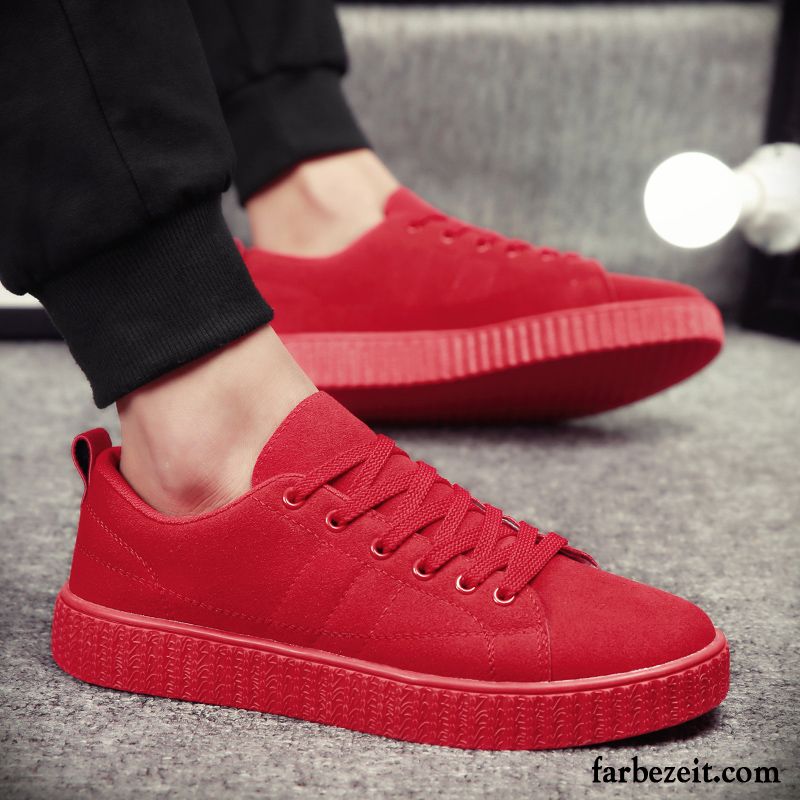 Turnschuhe Weiß Herren Tuch Schuhe Schüler Niedrig Teenager Skaterschuhe Trend Espadrille Casual Feder Allgleiches Billig