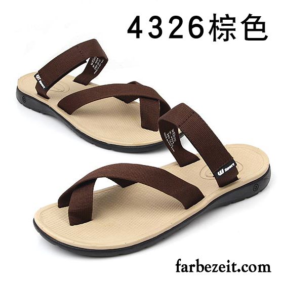 Warme Hausschuhe Herren Strand Schuhe Sommer Trend Hausschuhe Pantolette Rutschsicher Günstig