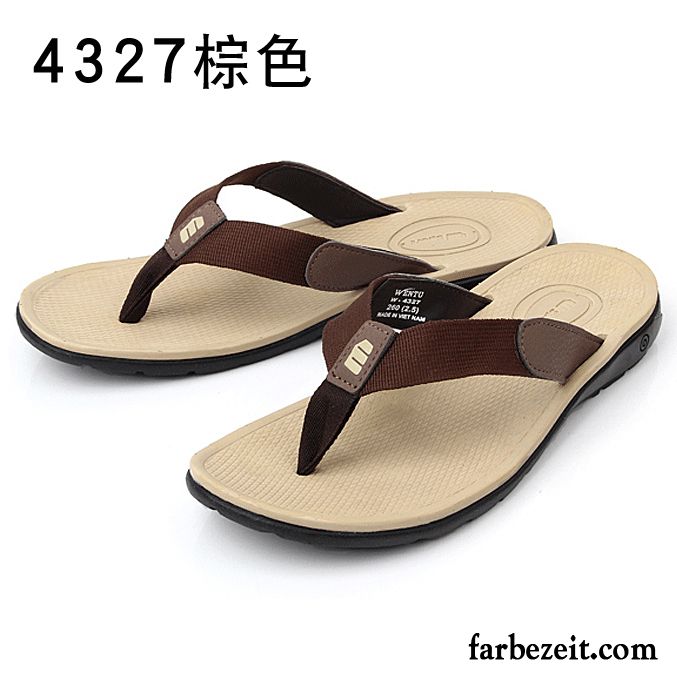 Warme Hausschuhe Herren Strand Schuhe Sommer Trend Hausschuhe Pantolette Rutschsicher Günstig