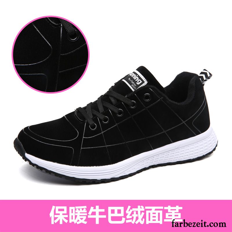 Weiße Sneaker Frauen Schüler Flache Damen Fliegende Weberei Schuhe Casual Allgleiches Sportschuhe Atmungsaktiv Licht Laufschuhe Herbst Schnürung Kaufen