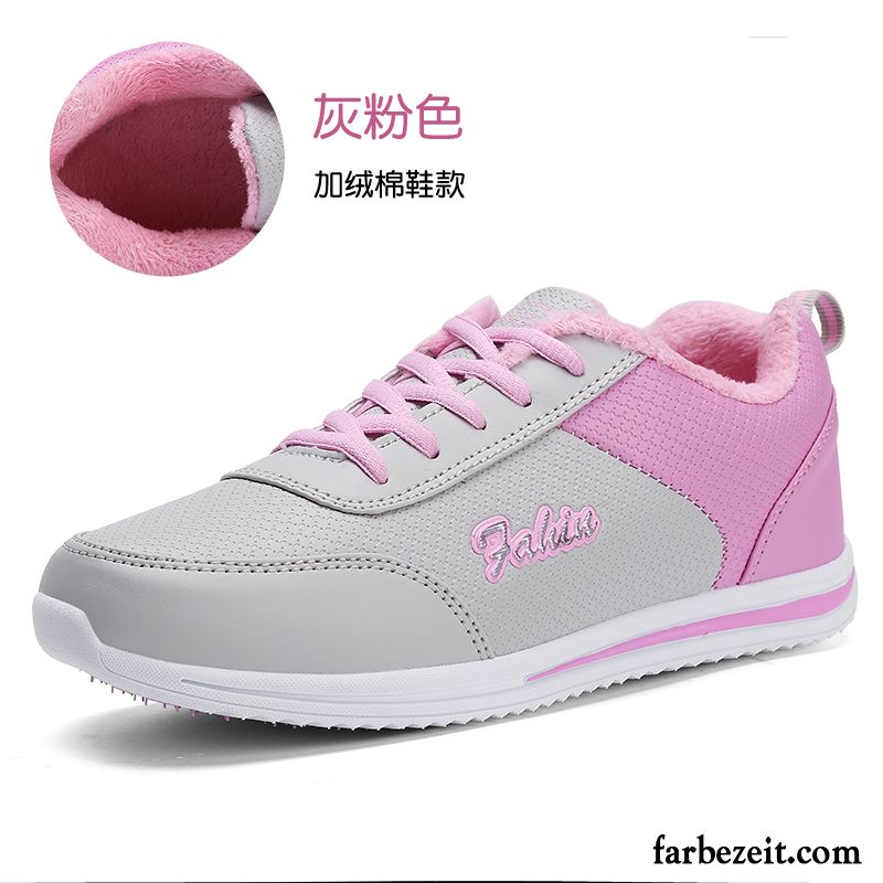 Wildleder Schuhe Damen Schnürschuhe Feder Casual Laufschuhe Mode Flache Neue Schüler Allgleiches Sportschuhe