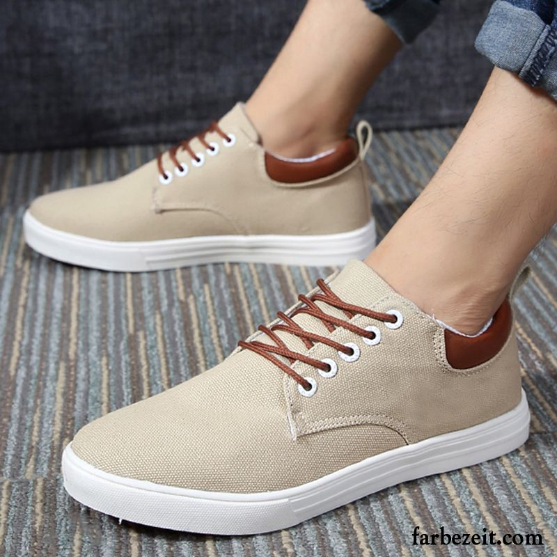 Winter Wanderschuhe Herren Casual Feder Trend Skaterschuhe Niedrig Schüler Tuch Schuhe Espadrille Schnürung Kaufen