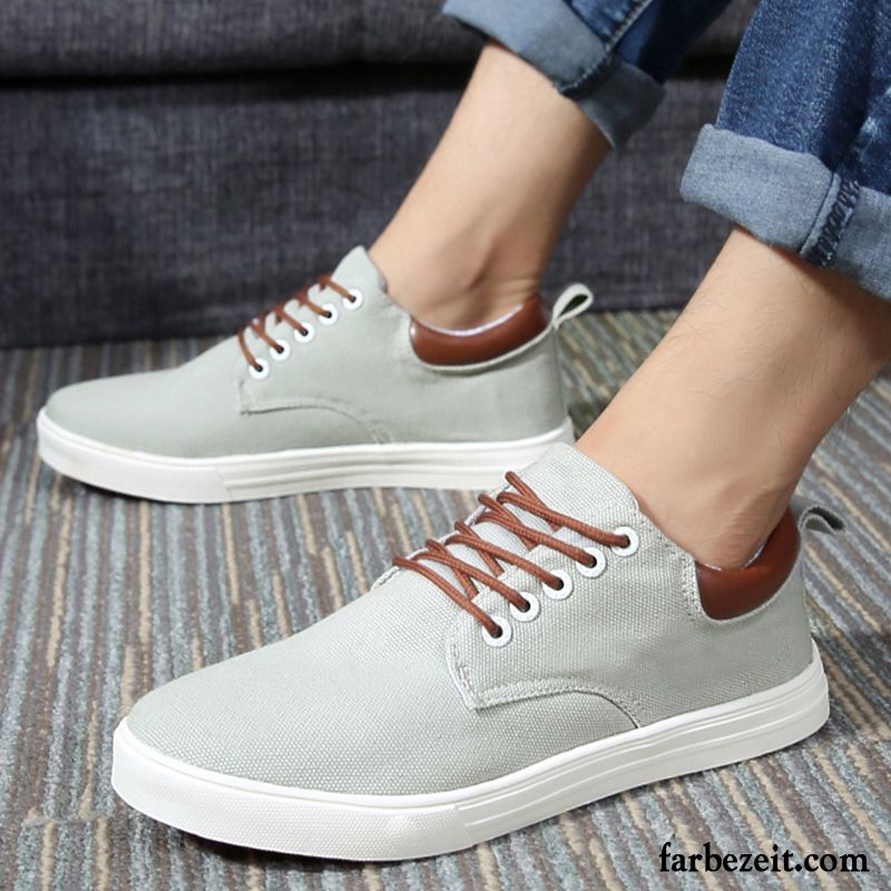 Winter Wanderschuhe Herren Casual Feder Trend Skaterschuhe Niedrig Schüler Tuch Schuhe Espadrille Schnürung Kaufen