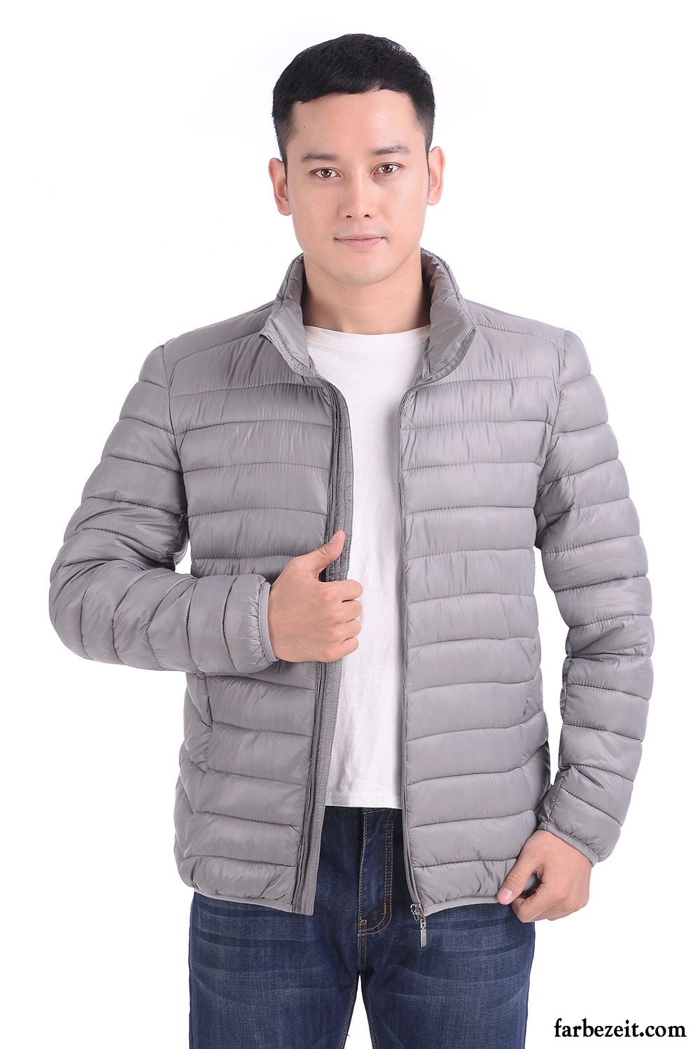 Winterjacke Herren Echtfell Baumwollgepolsterte Baumwolle Große Größe Dünn Herbst Überzieher Winter Winterkleidung Freizeit Kaufen