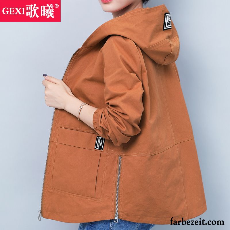 Wolljacke Grau Damen Herbst Militärgrün Jacke Überzieher Mantel Temperament Edel Feder Neu Günstig