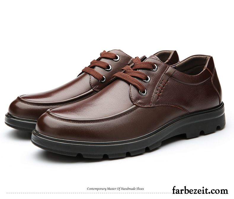 Hellbraune Anzugschuhe