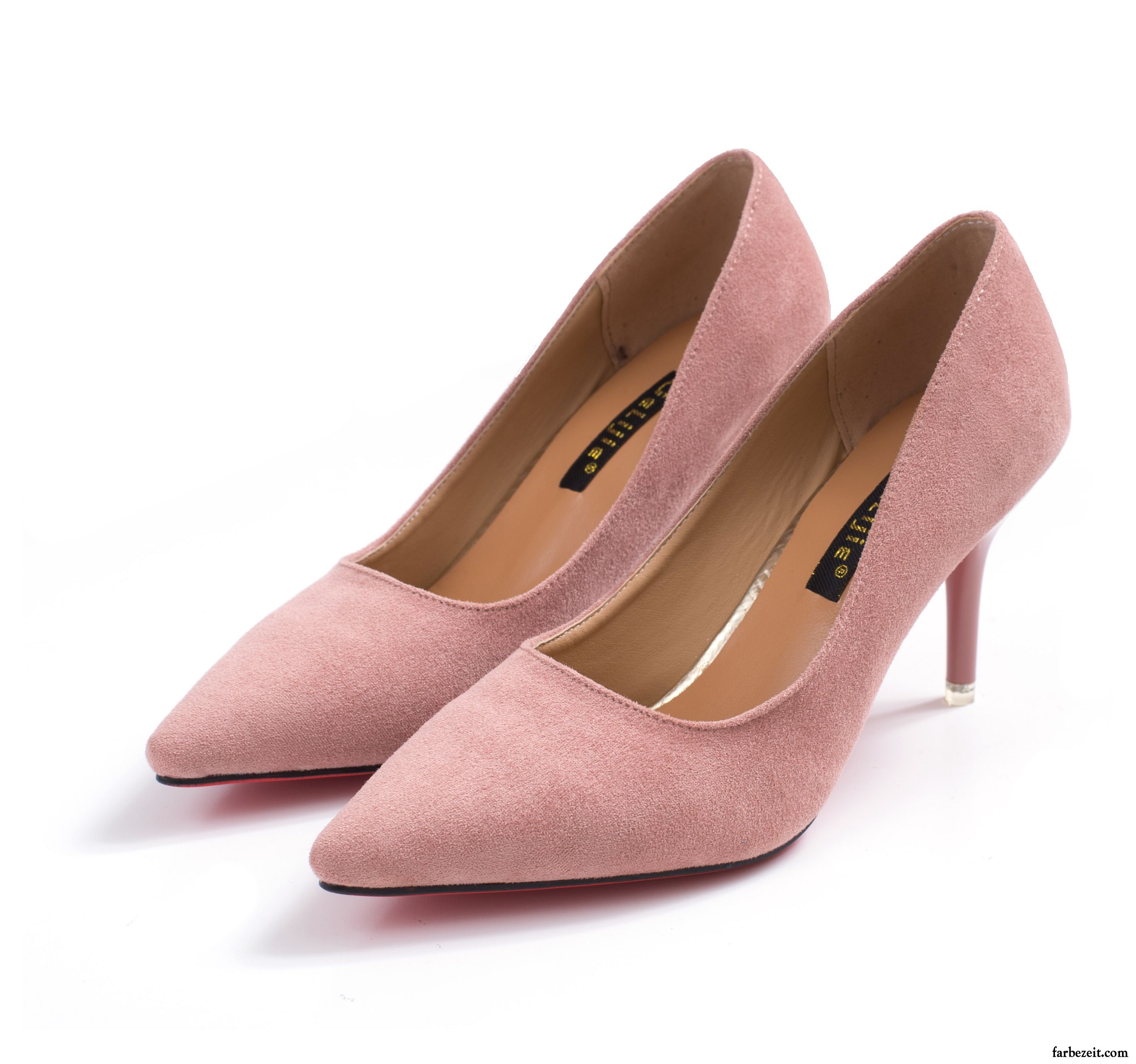 Elegant Pumps Schwarz Hochzeit Schuhe Dünne Fersen Feder Herbst Pumps Damen Mädchen Schwarz Allgleiches Rot Rosa Spitze Neue Schnürschuhe Billig