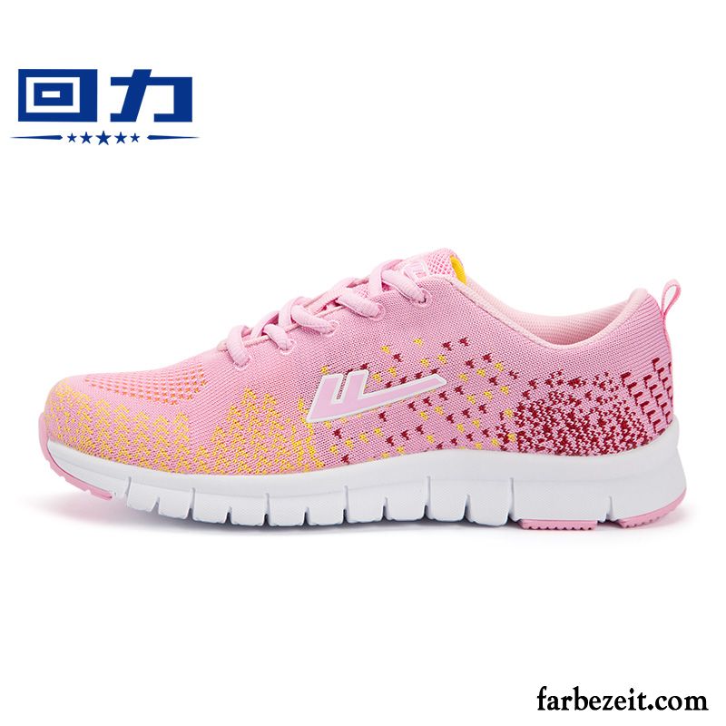 Graue Sneaker Damen Herbst Jogging Atmungsaktiv Casual Rutschsicher Laufschuhe Tragen Feder Sportschuhe Billig