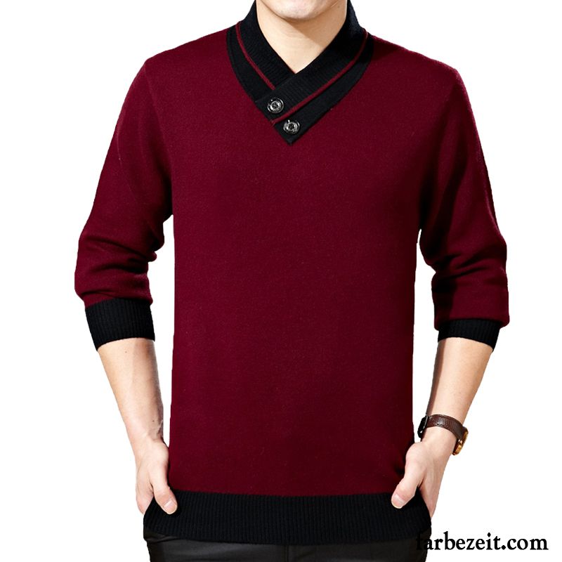 Grobe Strickjacke Herren Pullover Winter Unteres Hemd Trend Neue Winterkleidung Verdickung Sale