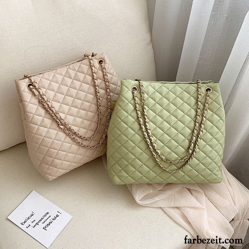 Handtaschen Damen Kette Trend Einfach All Match Neu Sommer Grün