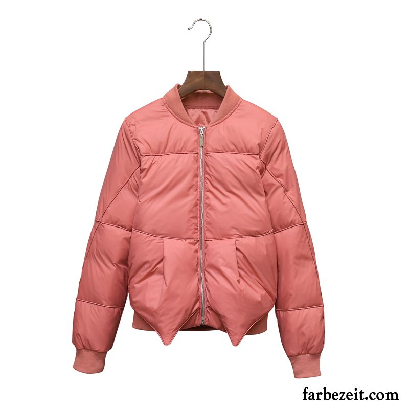 Hellblaue Daunenjacke Damen Winter Weiß Kurzer Absatz Herbst Duck Nach Unten Jacke Rosa Trend Daunenjacke Große Größe Neu Schüler Sale