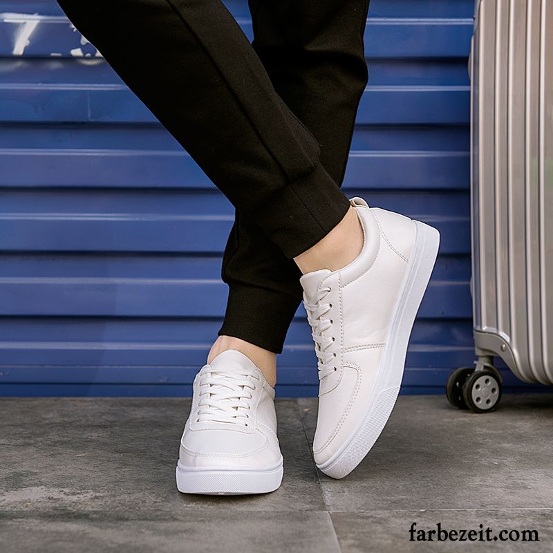 Herren Halbschuhe Günstig Feder Trend Casual Schüler Allgleiches Flache Weiß England Lederschue Neue Halbschuhe Skaterschuhe Günstig