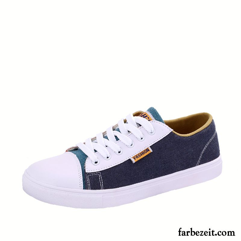 Herrenschuhe Wildleder Blau Feder Espadrille Skaterschuhe Teenager Schüler Casual Herren Trend Sale