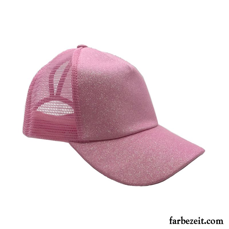 Hüte / Caps Damen Baseballmütze Freizeit Mesh Kappe Trend Sommer Rosa