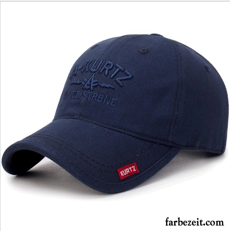 Hüte / Caps Herren All Match Baseballmütze Freizeit Kappe Sommer Sonne Navy Blue