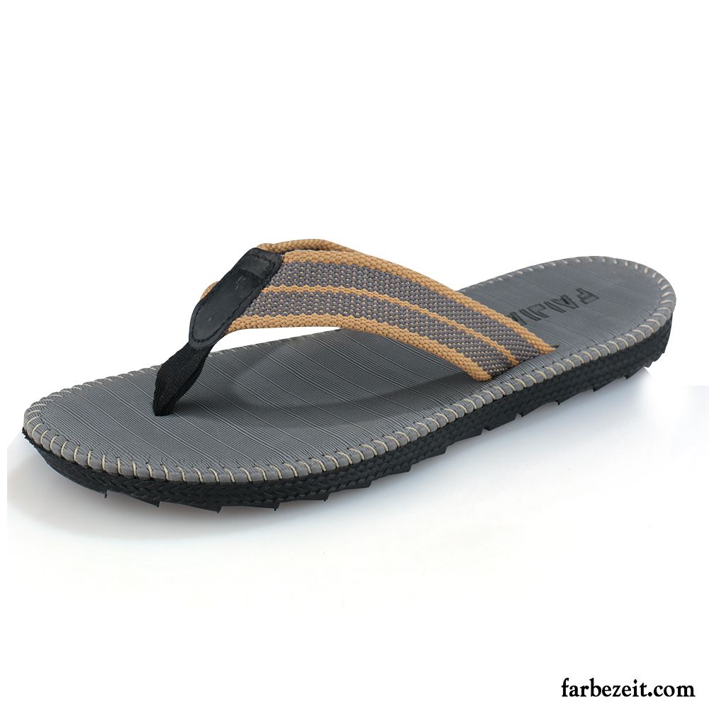 Kuschel Hausschuhe Herren Trend Persönlichkeit Rutschsicher Strand Schuhe England Hausschuhe Sommer Sandalen Einfach Billig