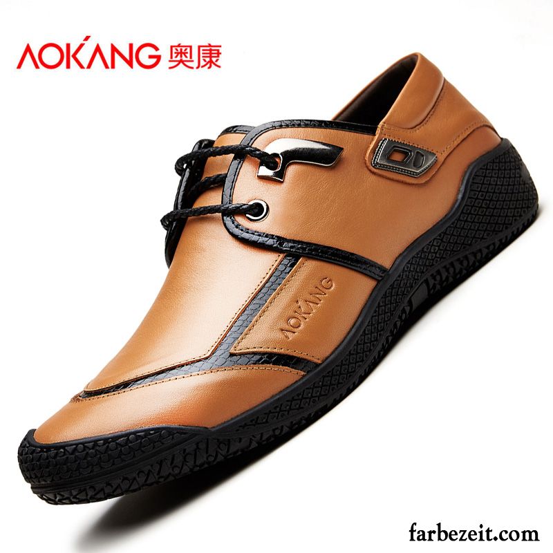 Leder Schuhe Wildleder Schuhe Echtleder England Casual Fahrschuhe Herren Lederschue Niedrig Trend Feder Kaufen