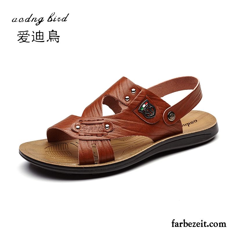 Mode Herren Schuhe Trend Sommer Sandalen Pantolette Jugend Casual Neue Schuhe Strand Günstig