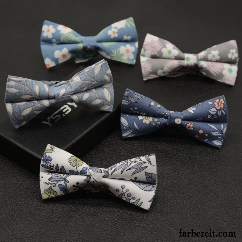 Querbinder Fliege Herren Freizeit Bowknot Bräutigam Verheiratet Hochzeit Damen Grau