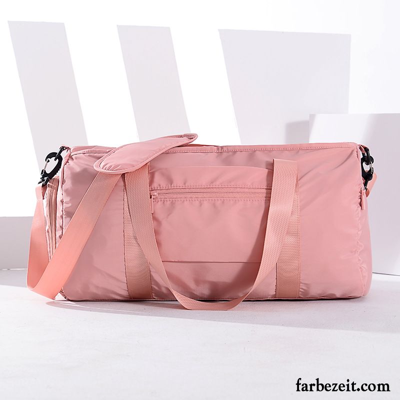 Reisetasche Damen Reisen Mini Trend Sport Fitness Leichtgewicht Rosa