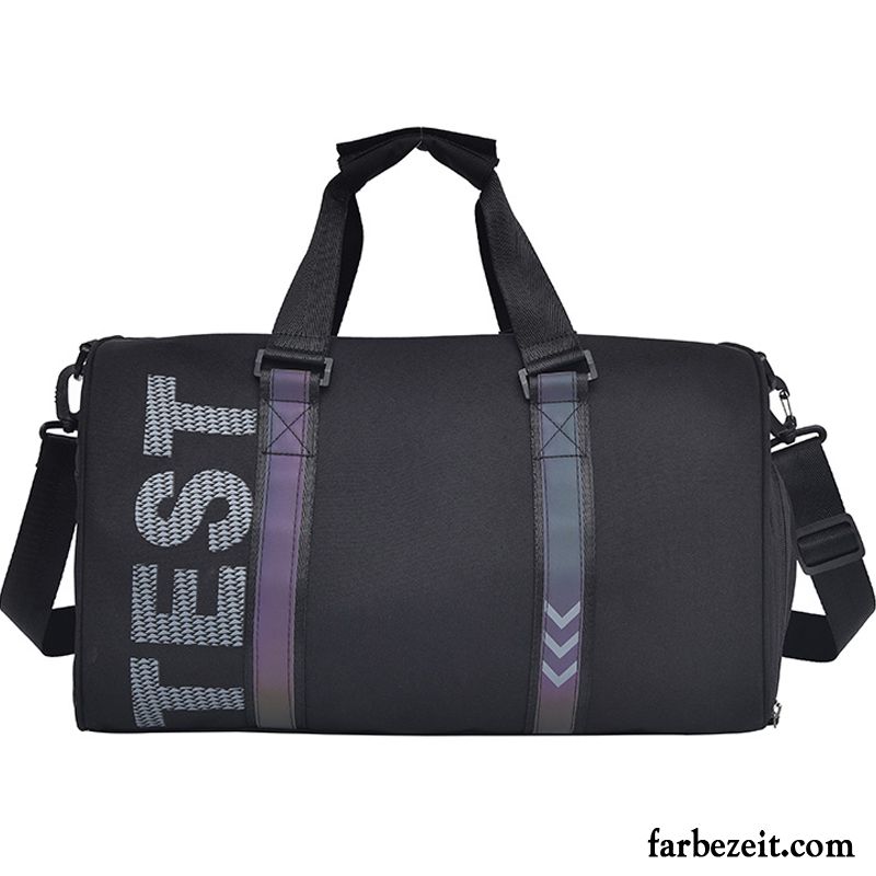 Reisetasche Herren Reisen Damen Mode Trend Beliebte Fitness Schwarz