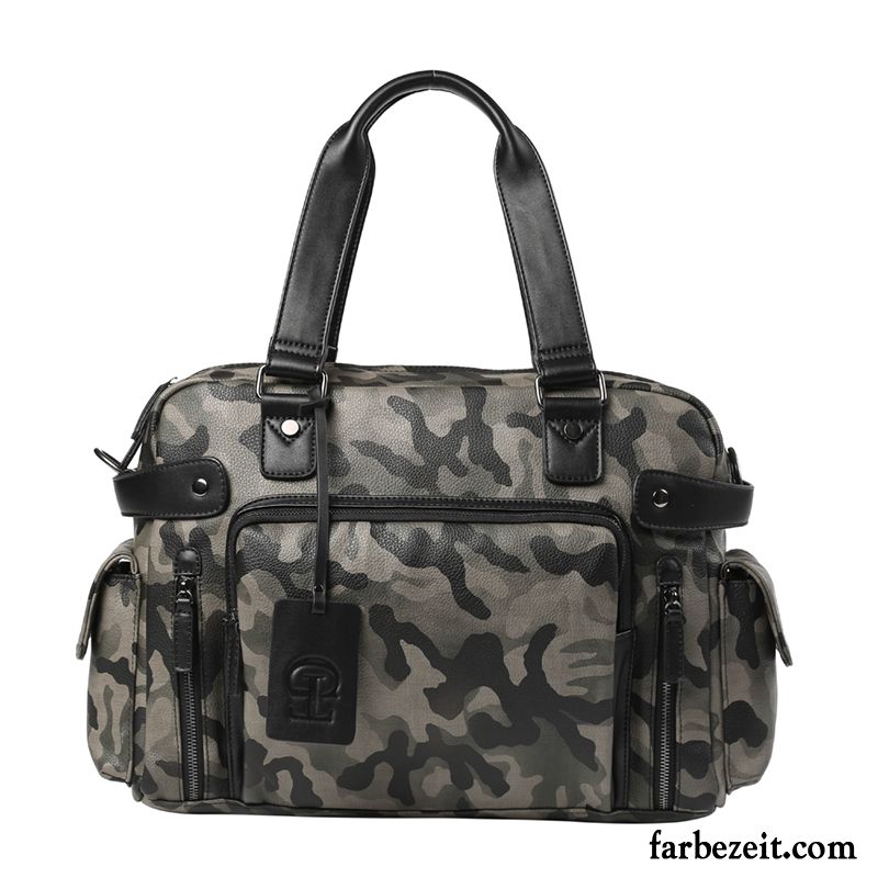 Reisetasche Herren Reisen Geschäftsreise Handtasche Neu Business Große Kapazität Camouflage