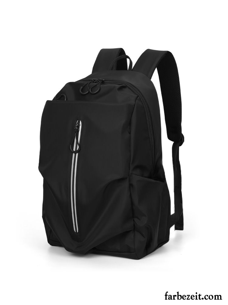 Rucksäcke Herren Trend Rucksack Mode Groß Freizeit Student Schwarz