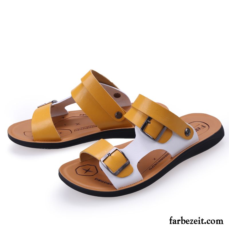 Sandalen Geschlossen Herren Jugend Casual Atmungsaktiv Neue Strand Trend Sandalen Sommer Schuhe