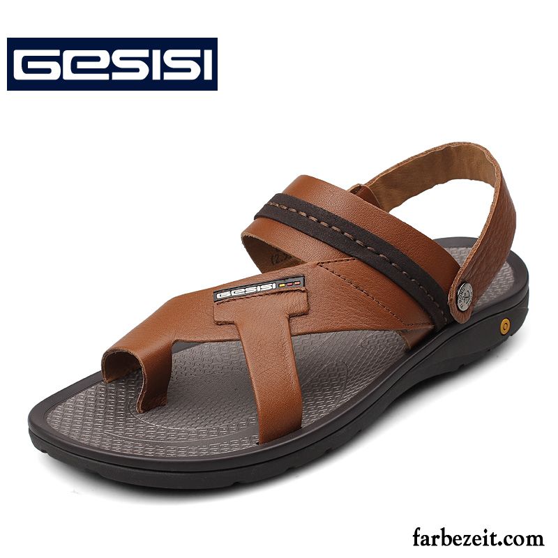 Sandalen Herren Sale Atmungsaktiv Sandalen Dicke Sohle Casual Sommer Gemütlich Pantolette Verkaufen