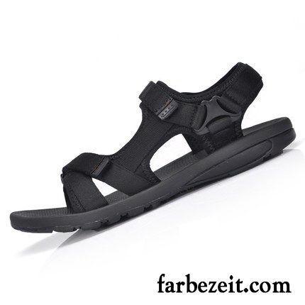 Sandalen Outdoor Herren Strand Sommer Schüler Sandalen Flache Neue Schuhe Rutschsicher Casual Atmungsaktiv Jugend Lovers Rabatt