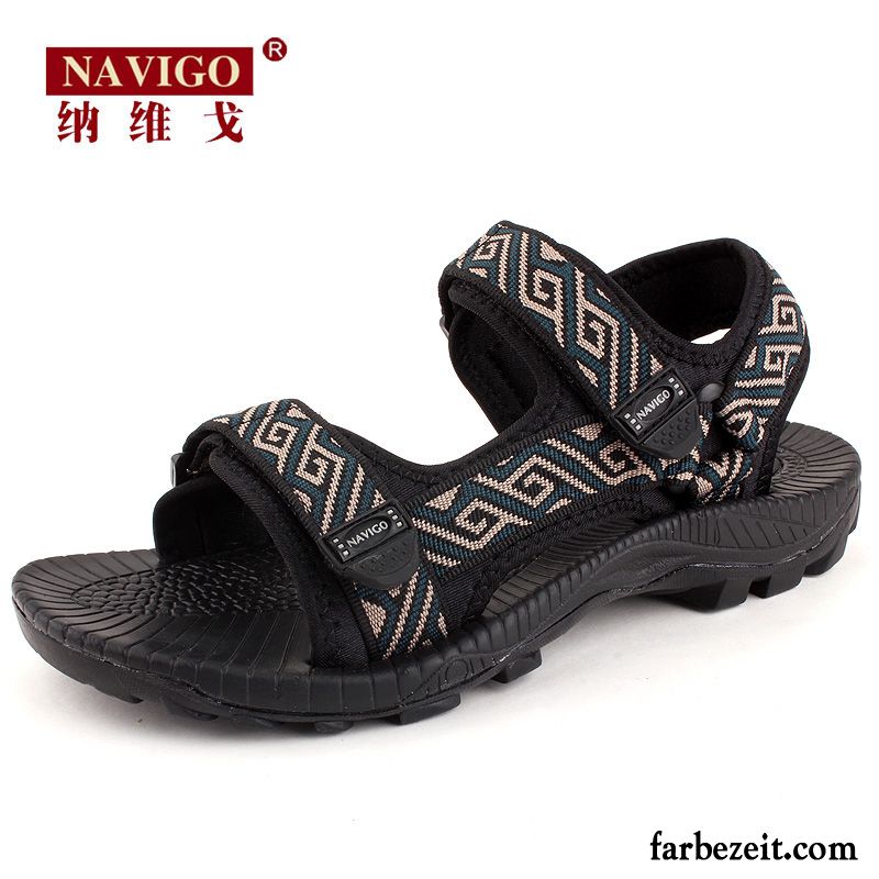 Sandalen Wasserfest Herren Sommer Schuhe Rutschsicher Casual Sandalen Strand Draussen Trend Mode Persönlichkeit Dicke Sohle Günstig