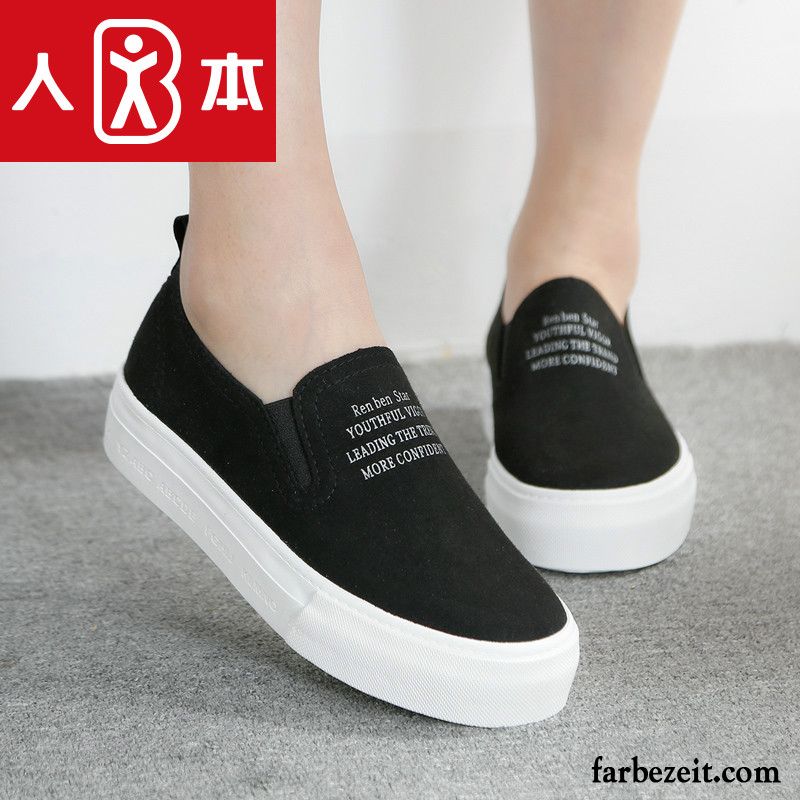 Schuhe Damen Grün Casual Slip-on Faul Süß Halbschuhe Kunst Feder Flache Schüler Kaufen