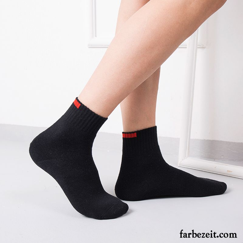 Socken Herren Winter Handtuch Baumwollsocken Dicke Neue Produkte Warm Halten Schwarz