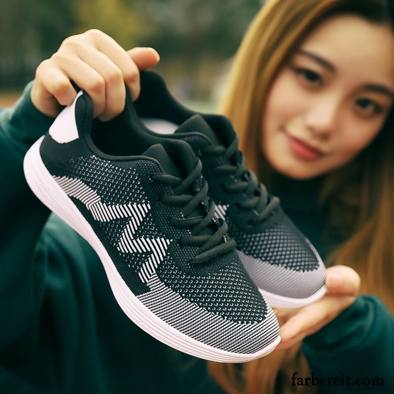 Weiße Turnschuhe Damen Günstig Net Atmungsaktiv Feder Neue Schuhe Schüler Laufschuhe Casual Allgleiches Sportschuhe Sommer Flache