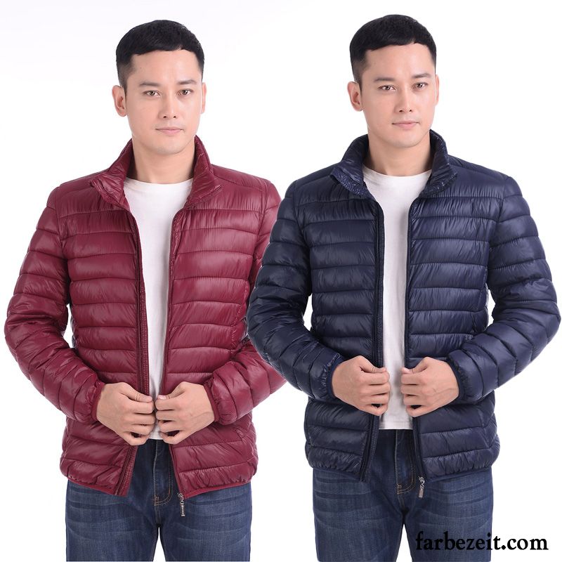 Winterjacke Herren Echtfell Baumwollgepolsterte Baumwolle Große Größe Dünn Herbst Überzieher Winter Winterkleidung Freizeit Kaufen